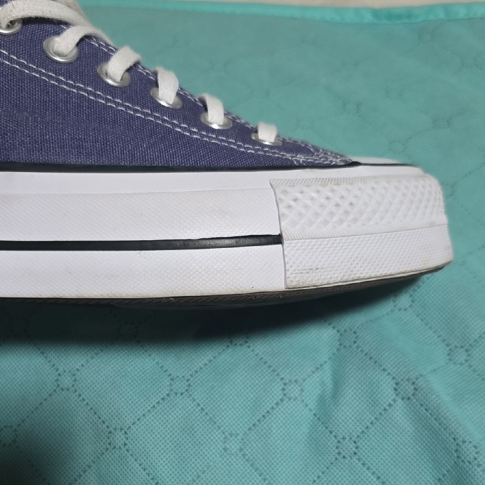 Converse Women's Blue Sneakers - Picture 9 of 9